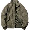 vokkrv Giacca Uomo Velluto a coste Giacca Casual Calda Giubbotto Giacche Piumino Collo Alto Invernale autunno Primaverile comodo Aviatore Giacche Sportivo Bomber Giubbino Cappotti