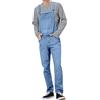 Beokeuioe Salopette da uomo alla moda, salopette da uomo, per il tempo libero, da uomo, jeans 90, alla moda, salopette da uomo, B azzurro, M
