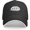 ORHFHVW Berretto da baseball Warp Records (versione bianca) classica maglietta cappello lusso lusso uomo cappelli donna Halloween, Colore, L