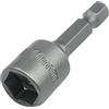 AERZETIX - Bussola portainserti SW 10mm / L45mm - 1/4'' 6.3mm - punta magnetica calamitata con impronta 6 lati - per viti autoperforanti testa esagonale - in acciaio S2 - C50145