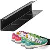 etterr Scarpiera Ingresso, Organizer per Scarpe Stretta da Parete Interna ed Esterna, Armadio/Guardaroba, Portascarpe (Nero, 40 x 10 x 10 cm)