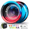 MAGICYOYO JoJo V12 Finger Spin Yoyo per bambini da 8 anni, professionale con doppio scopo per principianti ed esperti, Trick JoJo con 12 corde