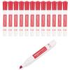 Amazon Basics Dry Erase Markers For Whiteboards, Chisel Tip, Low-Odor, Red, Pack of 12