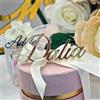 Carpe Diem Shop Nome in Plexiglass da 6cm | Testo Personalizzato, Segnaposto per Bomboniere, Chiudifesta, Confettata