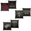 Herding Game of Thrones - Set da 3 cuscini decorativi e morbidi, da coccole, 100% poliestere, 40 x 40 cm