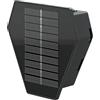 goobay Lampada solare LED Diamante lampada da parete esterna per casa, garage, percorso/impermeabile IP44, 45 lm, 3 modalità di colore 3000 K, 6500 K / 72017