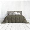 Italian Bed Linen ROMANTIC Trapuntino estivo, matrimoniale, stone/champagne