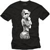 MAKAYA Stormtrooper Tattoo T-Shirt - Maglietta Nera Uomo - Regali per Lui Nera XXXXL