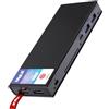Mele PCG02 Pro Fanless Mini PC Stick, N100 8GB 128GB, Dual HDMI 4K, WiFi 5, Ethernet Gigabit, USB-C PD 3.0, Design Ultracompatto - Ideale per Casa/Ufficio/IoT/Industriale
