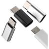 HOYULLI Adattatore Ricarica Micro USB A USB C(3Pack)Android Femmina Cavo Da Tipo C Maschio Convertitore Per iPad Caricabatterie Connettore Compatibile Per Samsung Adattatori Apple IPhone Type-C Spinotto to-tp