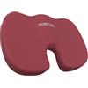 FORTEM Cuscino Sedia Ufficio, Cuscino Memory Foam per Seduta, Sedia Gaming, Poltrona, Supporto Ergonomico, Fodera Traspirante e Lavabile, Base Antiscivolo, Forma a U, per Casa, Lavoro e Viaggi