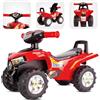 sun baby Quad per bambini da 1 anno, scivolo quad, baby quad, veicolo baby auto (Rosso)