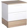 Hanah Home Notte, 100% melamina Rivestita, Taglia Unica