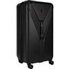 WENGER Ibex Trunk Valigia Rigida con 4 Ruote, Trolley, Grande, 84 (101) l, Serratura, Uomo Donna, Viaggi Vacanze, Nero, 612042
