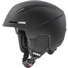 uvex viti, casco da sci Unisex bambino, black matt, 51-55 cm