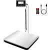 UNIWEIGH Bilancia Professionale 200kg/10g Alta Precisione,Heavy Duty Scala Postale in Acciaio inox con Hold/Tara,Digitale Grande Scala Pacco per Pacchi/Bagagli/Ufficio Postale/Animale Domestico