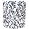 Cofan 08101102 Bobina de cordón trenzado con polipropileno, Tricolor, 5 mm x 200 m