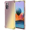 WILLIS Custodia per Xiaomi Redmi Note 10 Pro, Cover Protettiva in Silicone TPU Colore Sfumato Trasparente, Custodia per Telefono Antiurto e Antigraffio