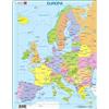 Larsen A8 Mappa politica dell'Europa per i bambini più piccoli, edizione Spagnolo, Puzzle Incorniciato con 37 pezzi