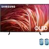 Samsung TV OLED 4K 77" QE77S85DAEXZT Smart TV Wi-Fi Graphite Black 2024, Processore NQ4 AI GEN2, Self-illuminating pixels, Contour Design, Dolby Atmos