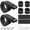 TNSLAND 2 Pezzi Staffa di Montaggio Fari LED Universale Staffe Supporto Faretti 19mm-32mm per Veicoli Fuoristrada Auto Camion Moto