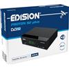 Edision Decoder DVB-S2 HD EDISION PROTON S2 plus Ricevitore Digitale Satellitare DVB-S2, Supporto Unicable, Supporto USB WiFi, LAN, HDMI, SCART, SPDIF, USB, IR, lettore di schede, Telecomando Universale 2in1