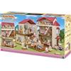 Sylvanian Families - Casa Grande con Luce, Attico Segreto e Spazi Modulari - Playset Dettagliato per Bambini - Modello 5716