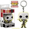 FUNKO POCKET POP KEYCHAIN PORTACHIAVI DISNEY JACK GLOWS NBX MINI FIGURE NEW!