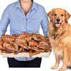 Lovely DOG Orecchie di maiale per cani 50 pezzi (2kg) | Snack naturali di orecchie di maiale intere essiccate | 100% naturali | Masticazione duratura | Senza cereali | Ideali per cani piccoli e grandi