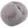 Fybida Scaldapiedi Invernale, Riscaldatore Elettrico Con Cuscino Scaldapiedi Usb Con Tessuto In Peluche Premium Per Pantofole Riscaldate Da Ufficio Invernali(grigio)
