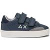 SUN 68 BOY'S STREET LEATHER BABY NAVY