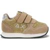 SUN 68 GIRL'S ALLY GLITTER TEXTILE FIRST STEP ORO