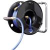 Brennenstuhl, Tamburo Prolunga per Tubo Flessibile Lunghezza Tubo 20 M Anti Twist Diametro Tubo 6/12 Mm, Nero/Blu