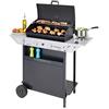 Campingaz Xpert 200 LS Rocky Barbecue a Gas, Grigio Scuro, 108 x 50 x 99 cm