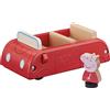 Peppa Pig Wooden Red Car, push along vehicle, imaginative play, preschool toys, fsc certified, sustainable toys, gift for 2-5 years old