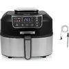 Princess Airfryer - Libro di ricette e sensore di temperatura incluso - 265 °C max - 4 programmi - 5,6 L - 1760 W