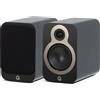 Q ACOUSTICS 3020c SATIN BLACK COPPIA DIFFUSORI BOOKSHELF NUOVI