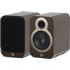 Q ACOUSTICS 3020c CLARO WALNUT COPPIA DIFFUSORI BOOKSHELF NUOVI