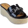 CHATTAWAK 18hchloenoir41, Sandali con Tacco Donna, Nero, 41 EU