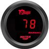 ETOPARS Universale Auto Acqua Temperatura Manometro 2 Pollici 52mm Temperatura dell'Acqua Misuratore Digitale Celsius Acqua Indicatore Calibro Rosso Luce Acqua Temperatura Strumenti
