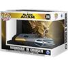 Funko Pop! Ride Super Deluxe: Black Adam - Hawkman On Hawk Cruiser- Figura in Vinile da Collezione - Idea Regalo - Merchandising Ufficiale - Giocattoli per Bambini e Adulti - Movies Fans