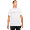 Nike M DF Tee Db NK PRO, T-Shirt Uomo, White