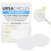 URSA Straps URSA Soft Circles: Custodie morbide riutilizzabili che forniscono uno scudo contro il vento e si mimetizzano per i microfoni lavalier - Bianco