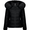 TYUIOP Saldi Invernali 2024 Giacca Bambina Piumino Ragazza Elegante Donna Azzurra Giubbotto Pelle Nero Cardigan Cotone Ecopelle