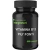 RIMEDI NATURALI INTEGRATORI Vitamina B12 Più Fonti, Metilcobalamina e Cianocobalamina, 500 Micro Compresse 1 al Giorno, Energia e Sistema Immunitario