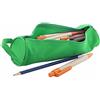 ANTEVIA Matériaux ANTEVIA - Astuccio scolastico portapenne con manico, più di 10 modelli. Chiusura: cerniera, con manico. Colore: verde (Celes Verde).