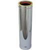 ODM Termobrico Tubo doppia parete in acciaio inox coibentato per canne fumarie 50cm -Varie Misure- (ø180/230)