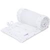 babybay 160890 Babynest Mesh-Piqué Suitable For Model Maxi, Boxspring, Comfort And Comfort Plus, White Starsmix Sand/Berry - 200 g