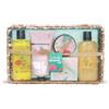 GLOSS ! Cofanetto da bagno NATURALLY - Cesto bellezza, cura e benessere - Idea regalo originale per donna, compleanno, San Valentino, Natale, insegnante, festa della mamma - COFFRET