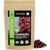 Alpi Nature Ibisco Tisana BIO 250g, Fiore di Hibisco Intero Essiccato con Petali, Tè Sfuso